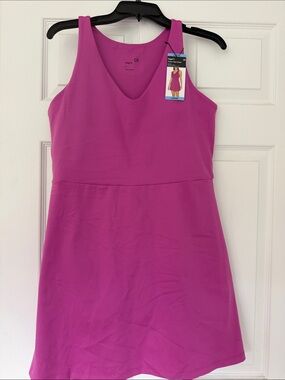 GAPFit active tank dress, color rosebud, size large